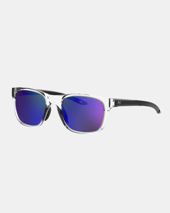 Unisex UA Raid Mirror Sunglasses, White, pdpMainDesktop image number 0